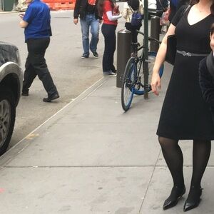 Quality classic black waffle A-line dress by Boden size 8